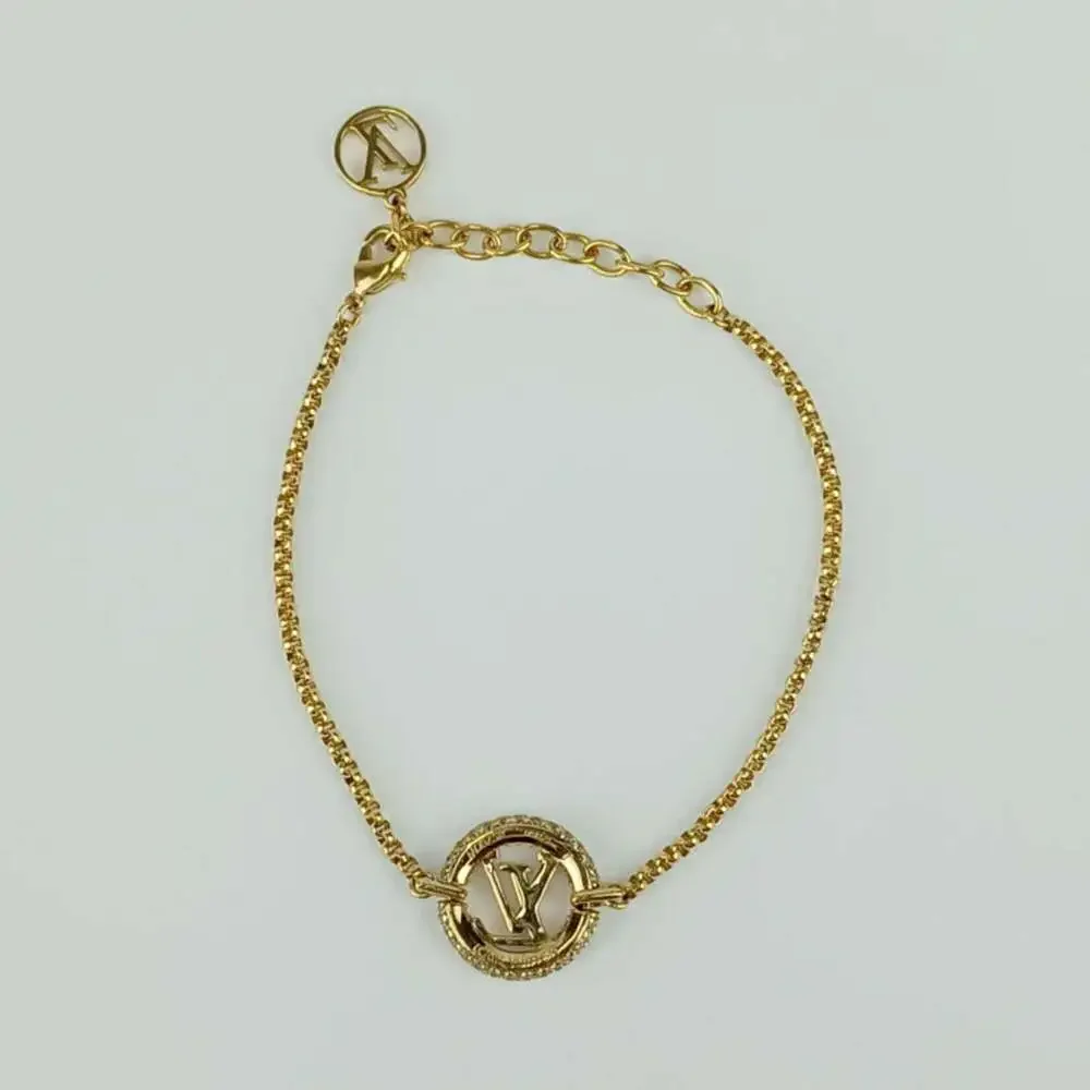 LOUIS VUITTON Gold Charm Bracelet - Picture 3 of 7